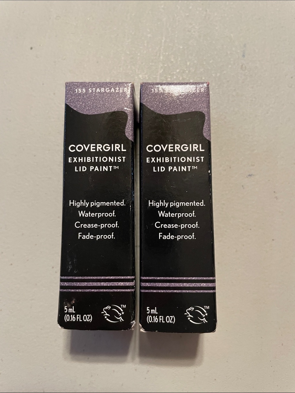COVERGIRL Exhibitionist Lid Paint - Stargazer Purple Bundle X2